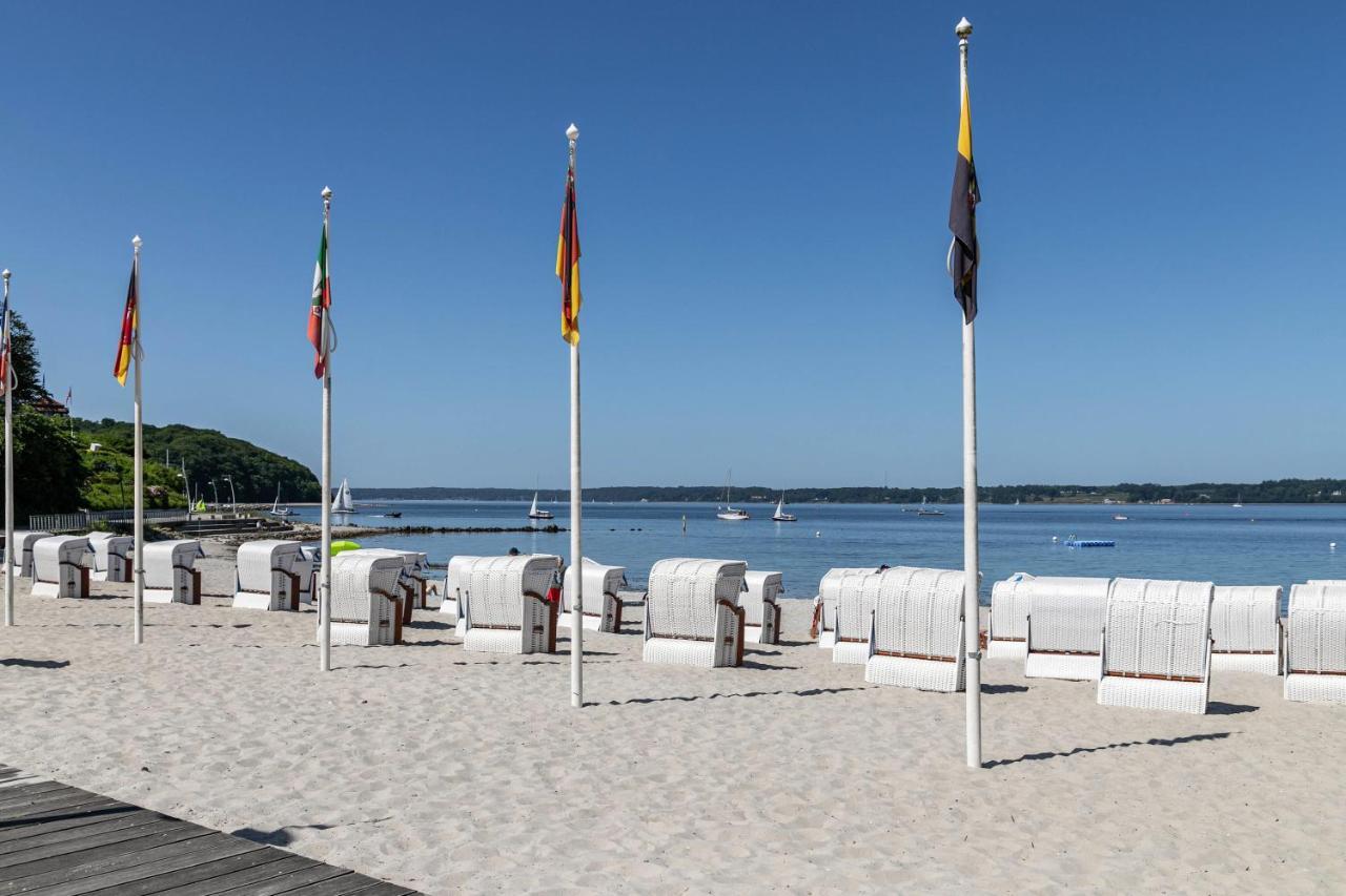 Ferienwohnung Mit Badestrand Glücksburg Esterno foto